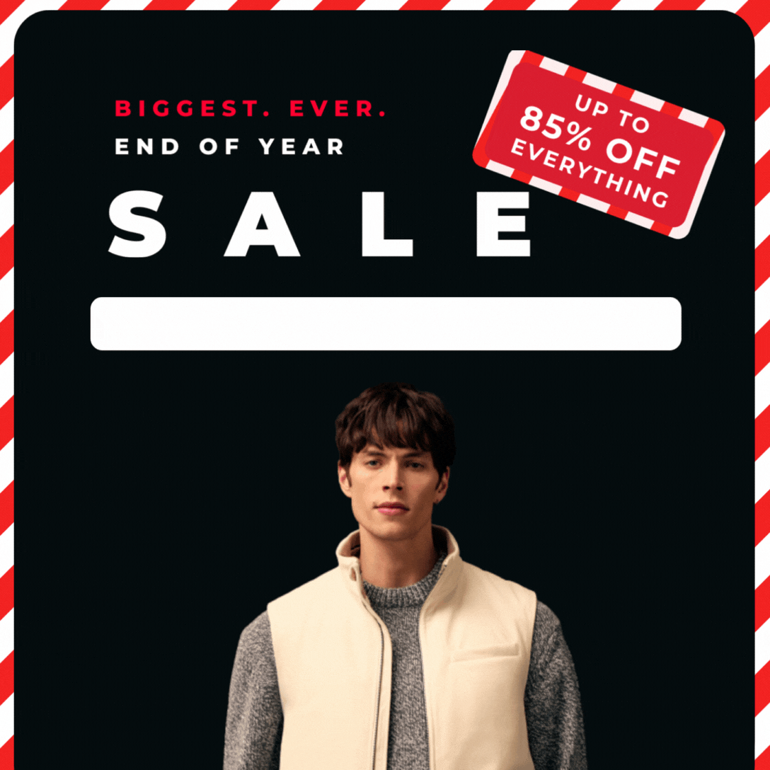 BIGGEST EVER END OF YEAR SALE UP TO 85% OFF + EXTRA 10% OFF | CODE: FESTIVE10