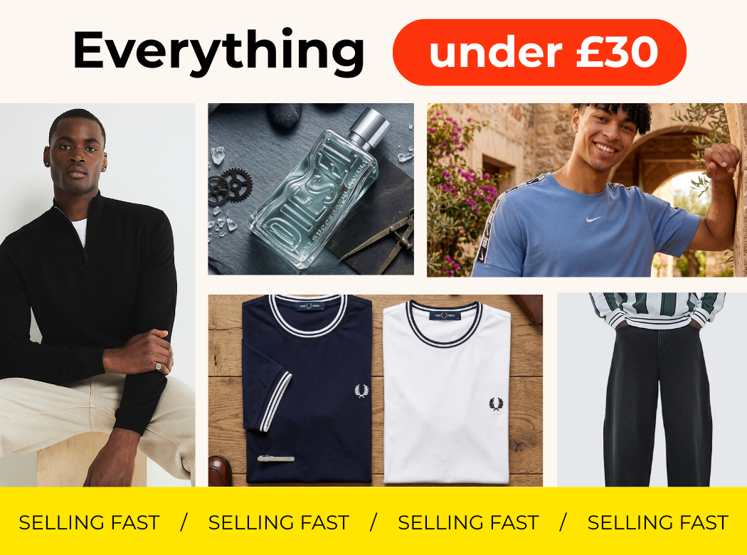 EVERYTHING UNDER £30 SELLING FAST