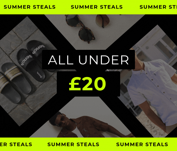SUMMER STEALS ALL UNDER £20