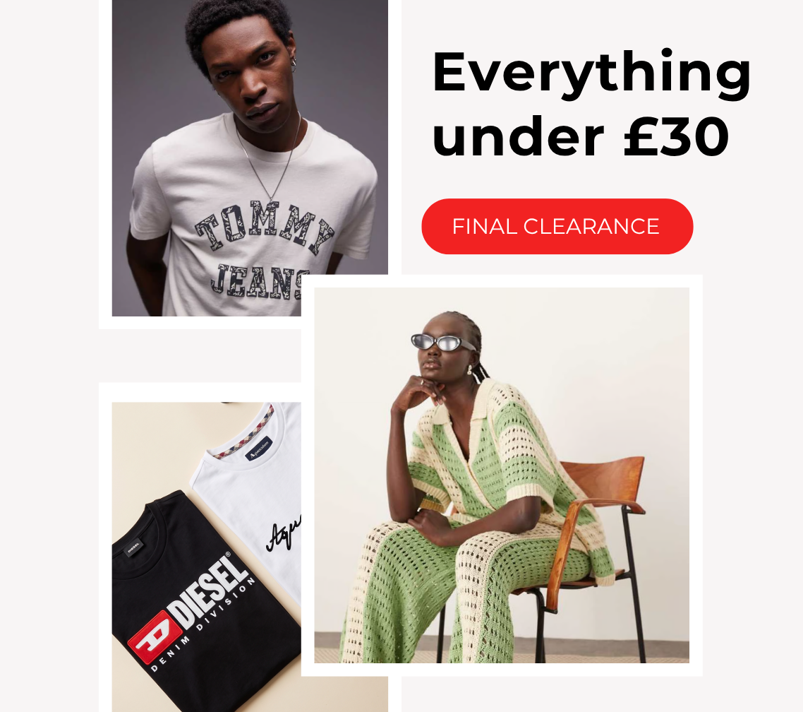 FINAL CLEARANCE EVERYTHING UNDER £30
