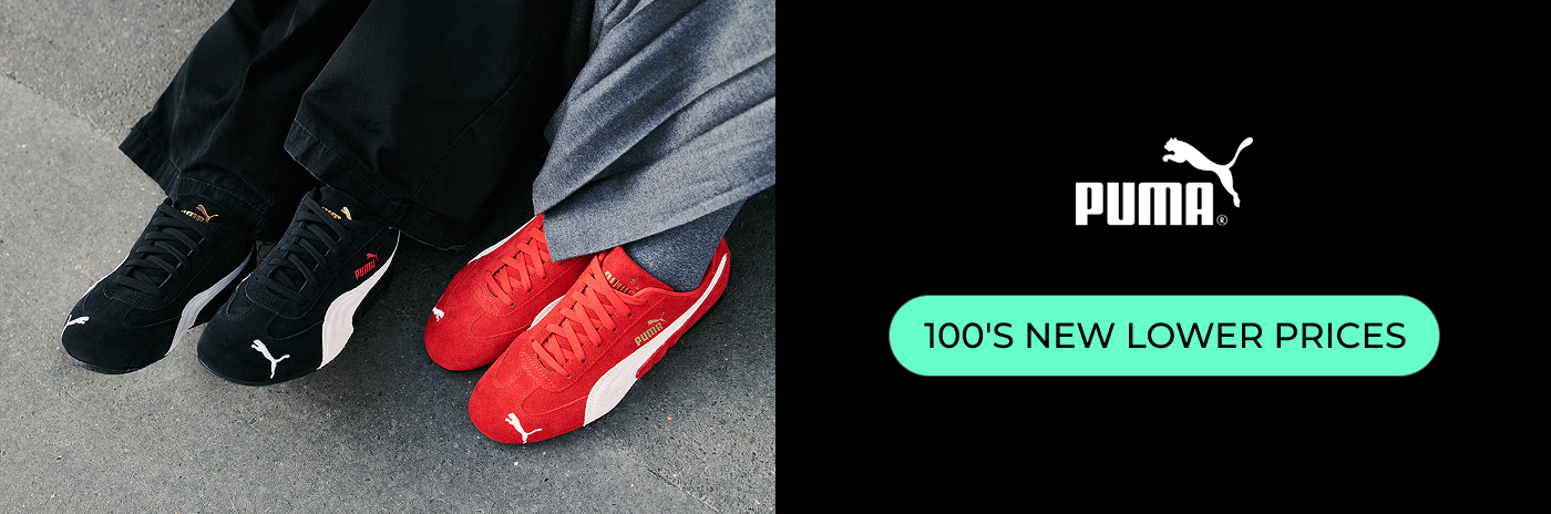 PUMA 100'S NEW LOWER PRICES