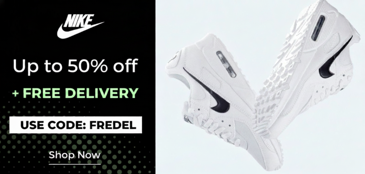 NIKE FREE DELIVERY CODE : FREEDEL