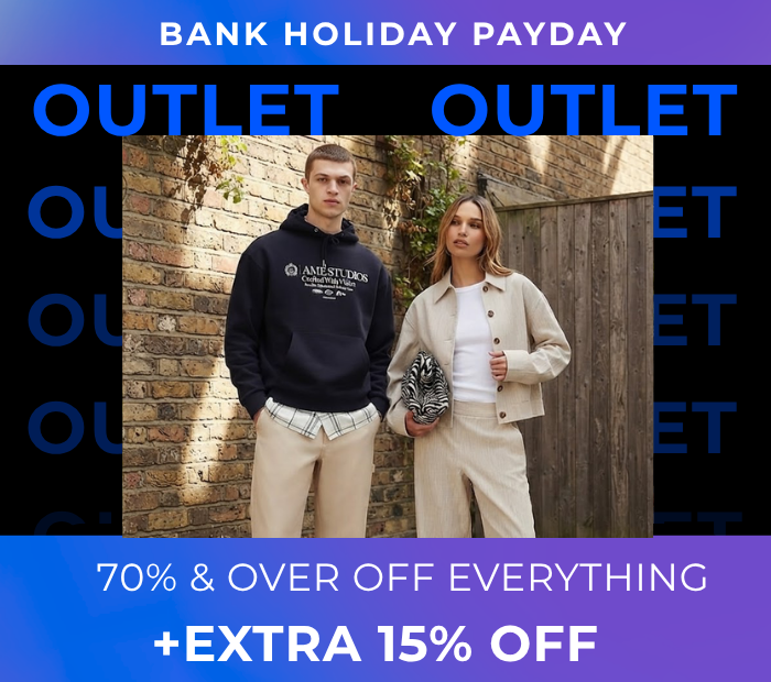 OUTLET 70% % OVER OFF