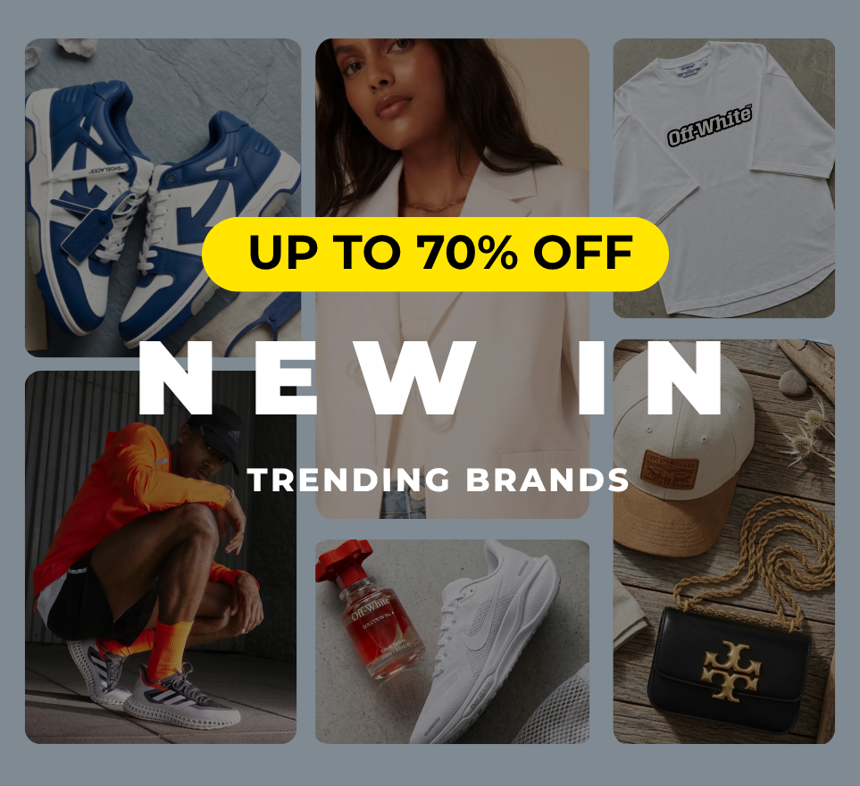 UP TO 70% OFF NEW IN TRENDING BRANDS