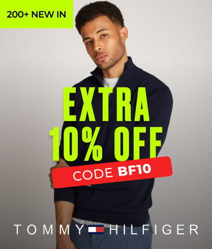 "300+ NEW IN TOMMY HILFIGER + EXTRA 10 USE CODE: BF10"