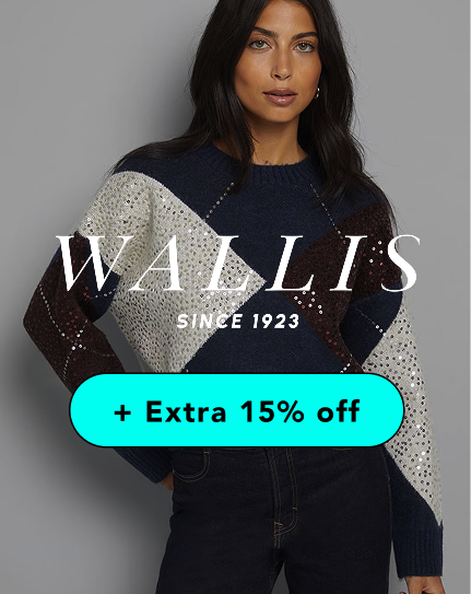 WALLIS +EXTRA 15% OFF CODE: STYLE15