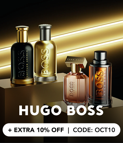 HUGO BOSS BEAUTY & FRAGRANCE +EXTRA 10% OFF CODE: OCT10
