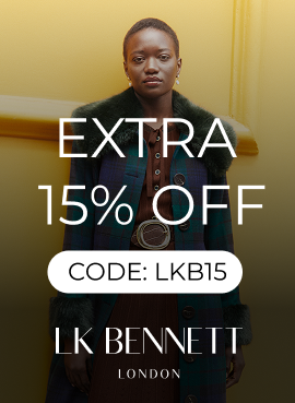 LK BENNETT extra 15% off with code LKB15