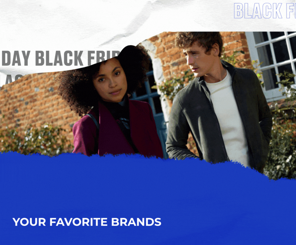 BLACK FRIDAY HALF PRICE OR BETTER YOUR FAVORITE BRANDS 