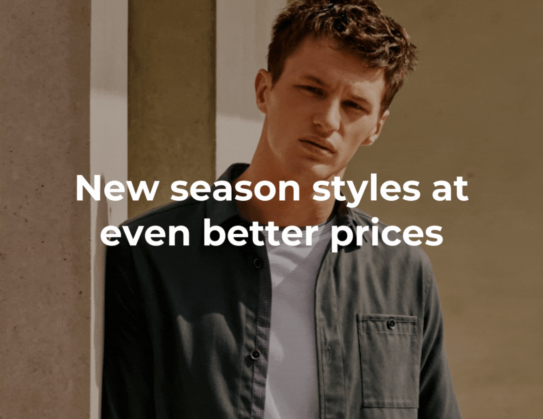 UP TO 80% OFF NEW SEASON STYLES AT EVEN BETTER PRICES