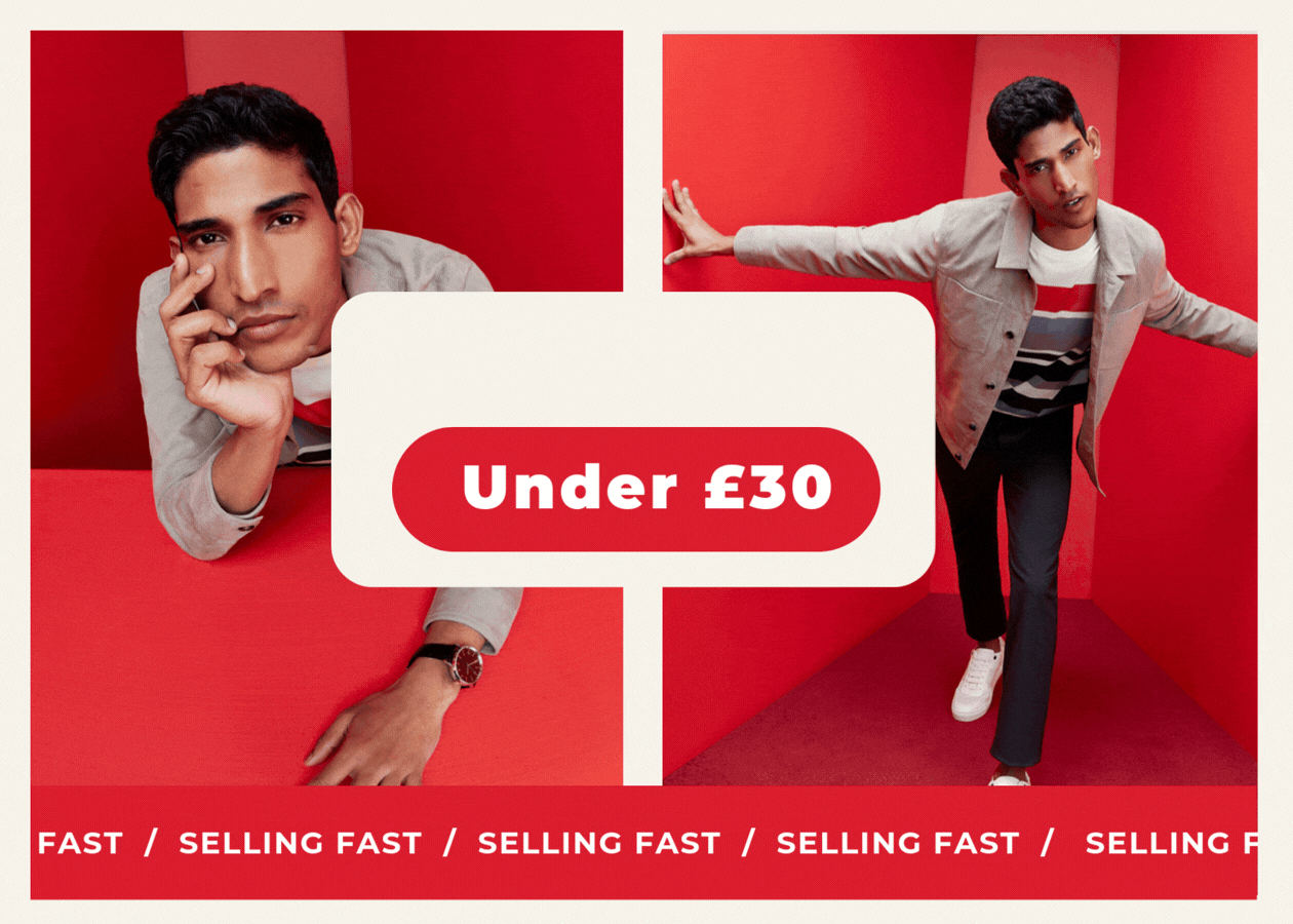 EVERYTHING UNDER £30 SELLING FAST