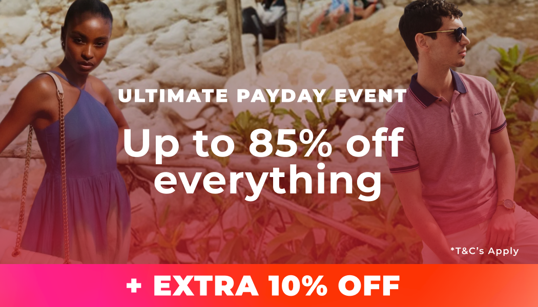 ULTIMATE PAYDAY EVENT UP TO 85% OFF EVERYTHING + EXTRA 10% OFF CODE: PAYDAY
