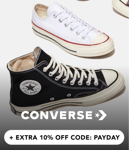 CONVERSE + EXTRA 10% Off EVERYTHING code: PAYDAY