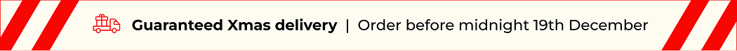 GUARANTEED XMAS DELIVERY | order before midnight 19 December 