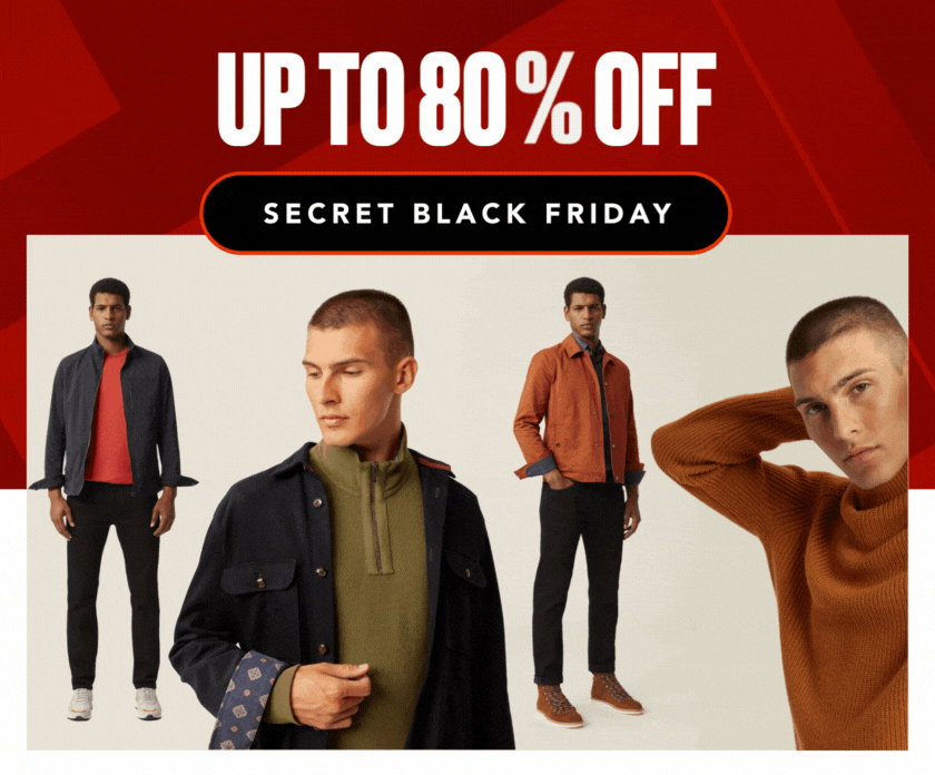The Secret’s Out | Black Friday Up to 80% Off