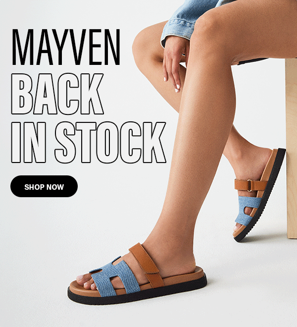 BACK IN STOCK