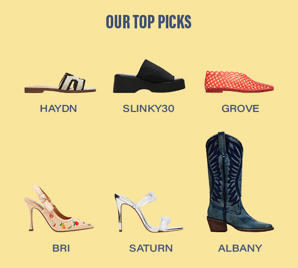 HADYN, SLINKY30, GROVE, BRI, SATURN, ALBANY