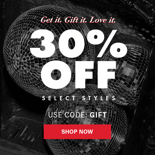 30% Off Select Styles
