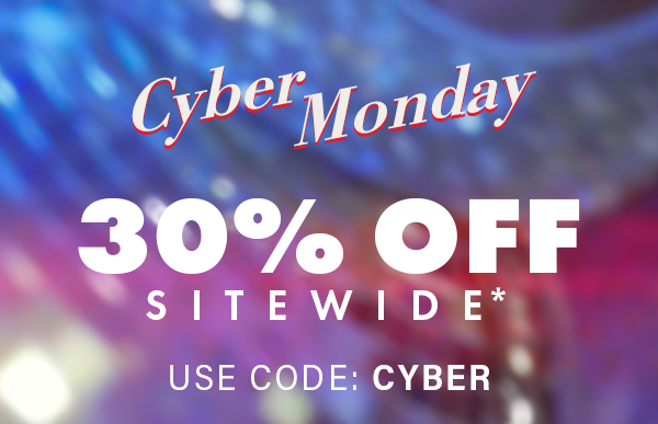 30% Off Sitewide Use Code: CYBER