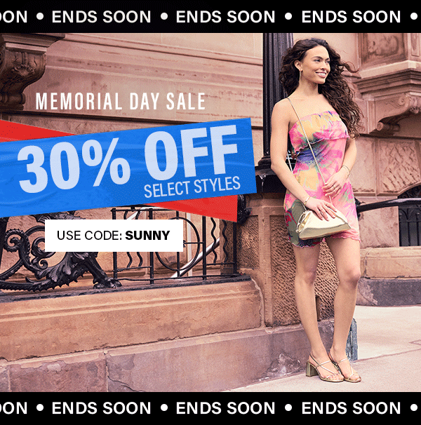 Ending Soon Memorial Day Sale 30% Off use code Sunny - Diora