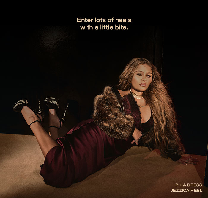 Enter lots of heels