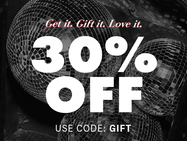 30% Off Select Styles