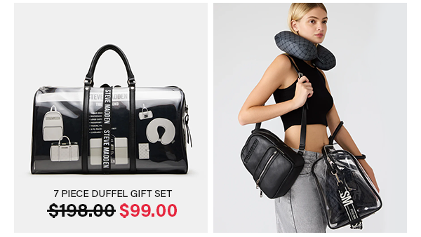 7 PIECE DUFFEL GIFT SET