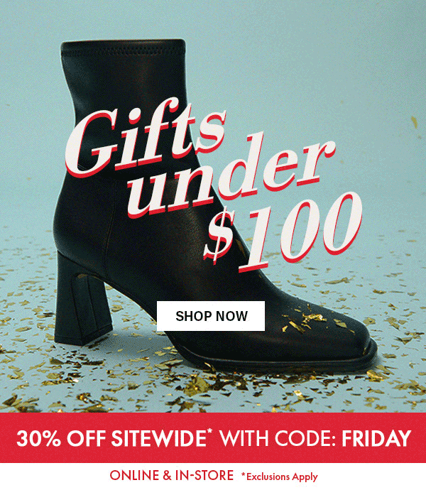 Gifts Under $100 for Black Friday