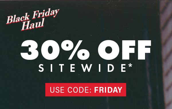 30% Off Sitewide