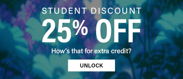 Student Discount 25% Off