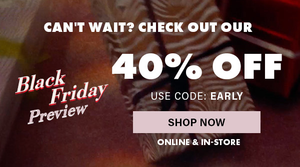 Black Friday Preview