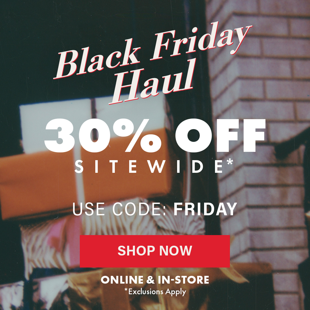 Black Friday: 30% OF