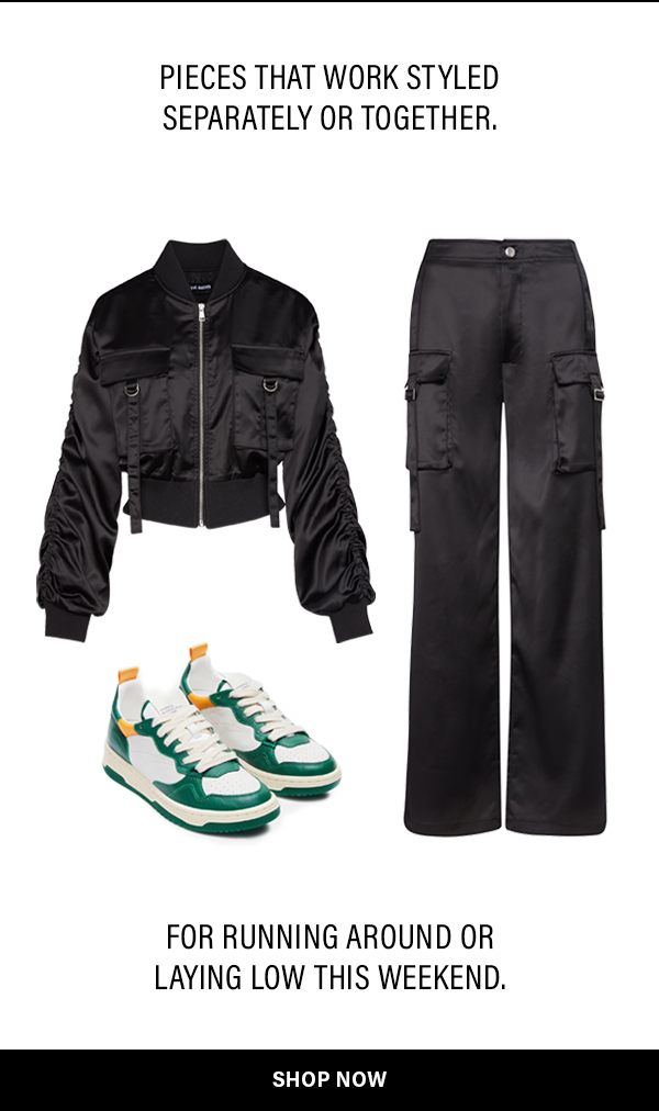 Costa Jacket, Ace Pant, Everlie Sneaker