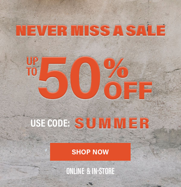Up To 50% Off