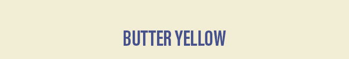 Butter Yellow