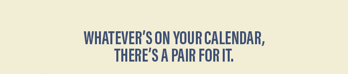 Whatever's on your calendar