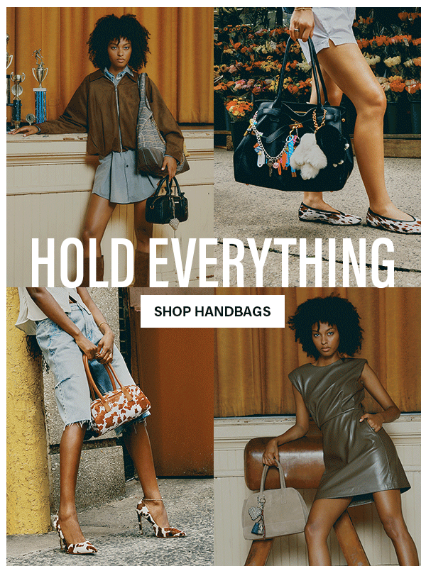 hold everything - merit bag, anise bag, heidee bag, leilani bag