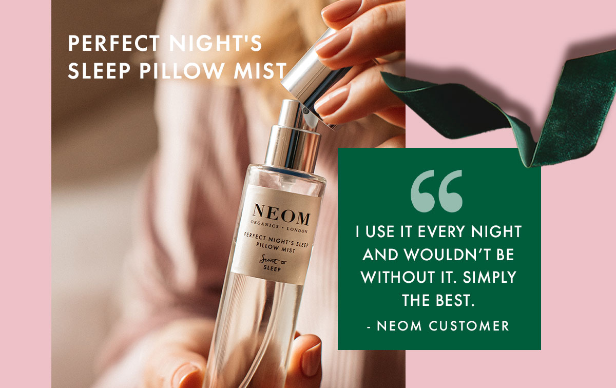 20 off for you (and them) Neom Organics London