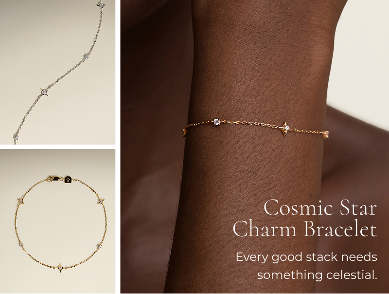 Cosmic Star Charm Bracelet