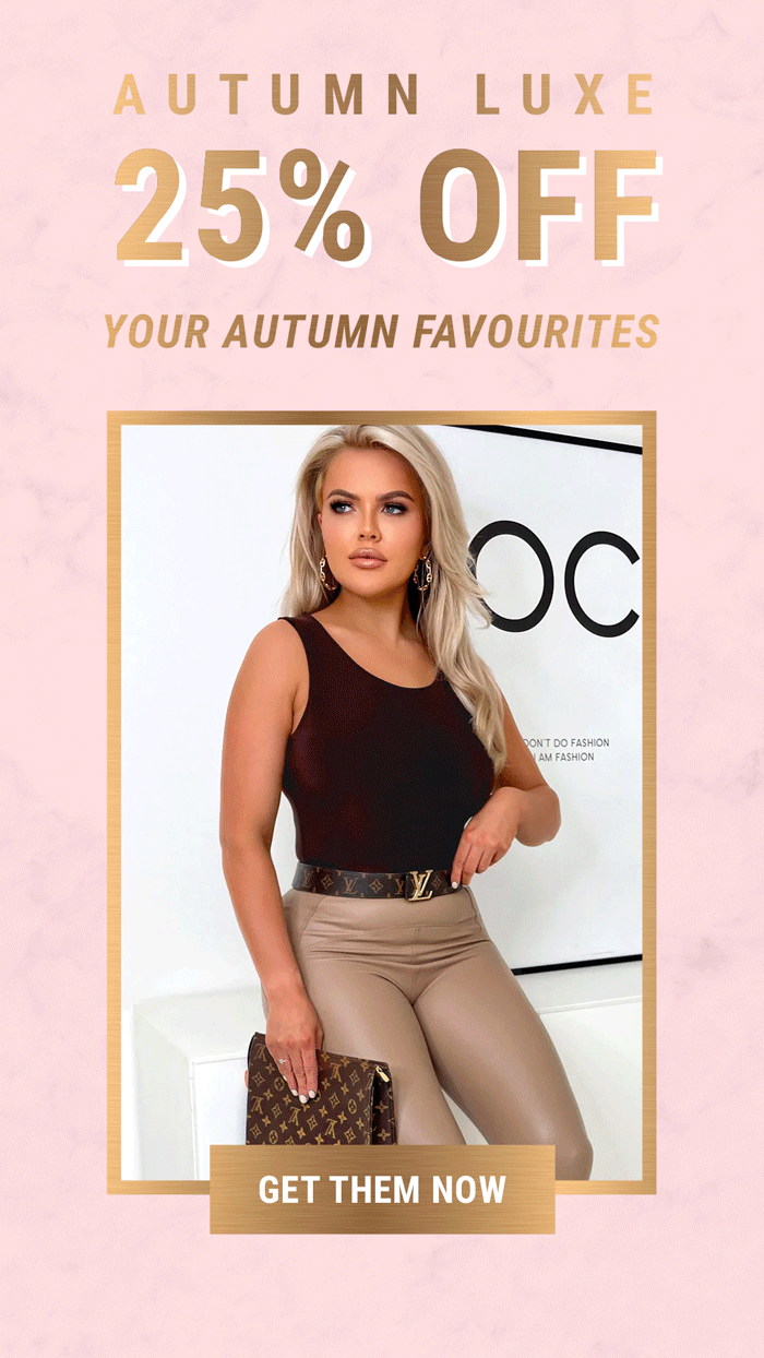 25 Off Autumn Luxe Styles! >> Pink Boutique