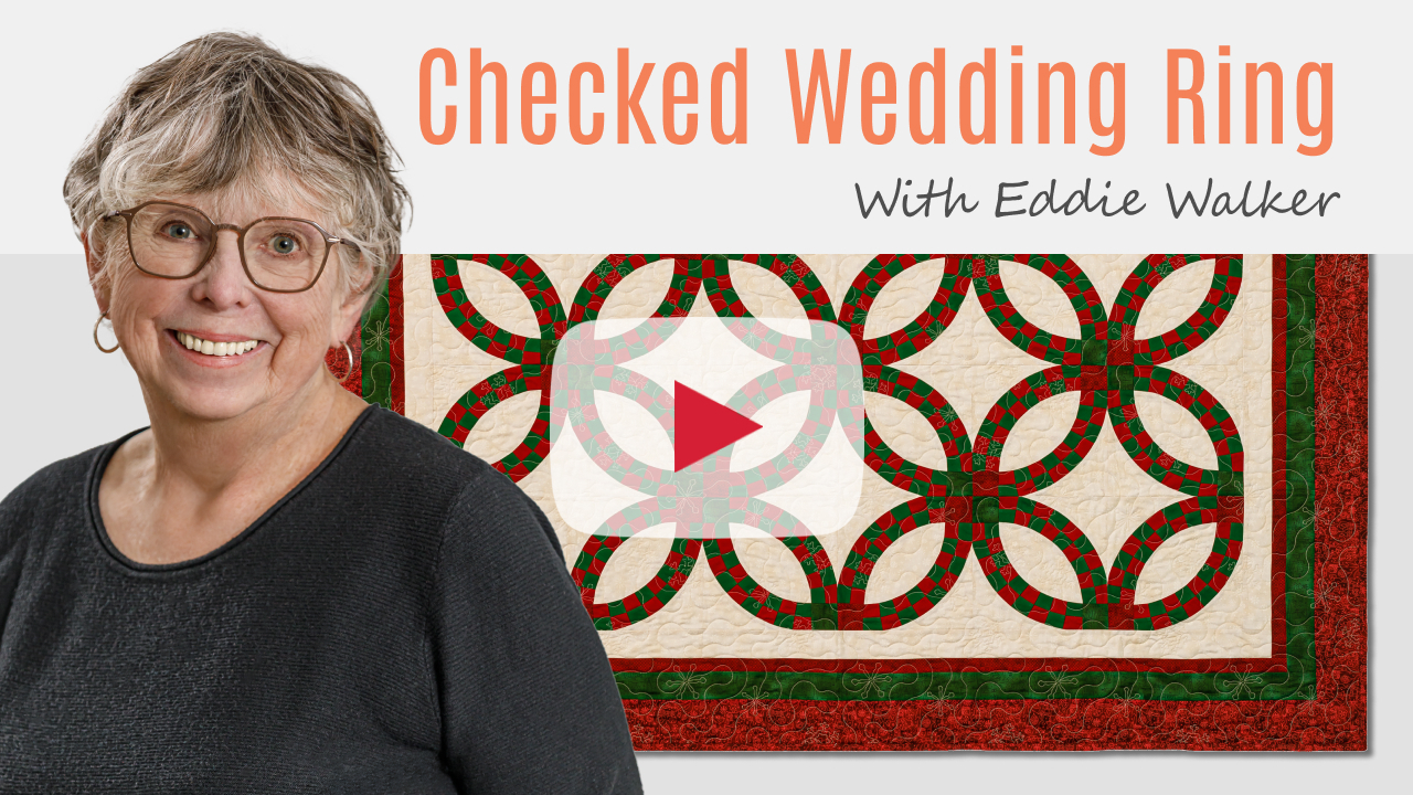 Checked Wedding Ring with Eddie Walker