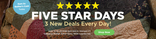 5 Star Deals! 3 new offers daily. Valid 10/19/2026 while supplies last. Subject to change. Select styles. Shop now