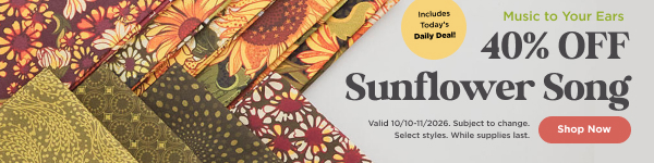 40% Off Sunflower Song. Shop now. Valid through 10/11/26. Subject to change. Select styles. While supplies last.