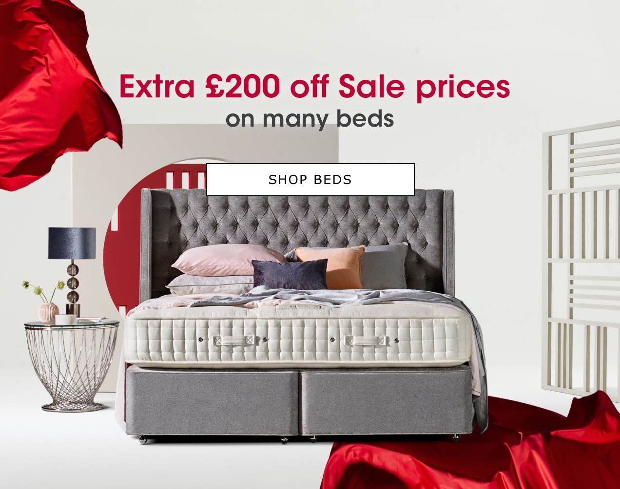 Extra £200 off many beds
