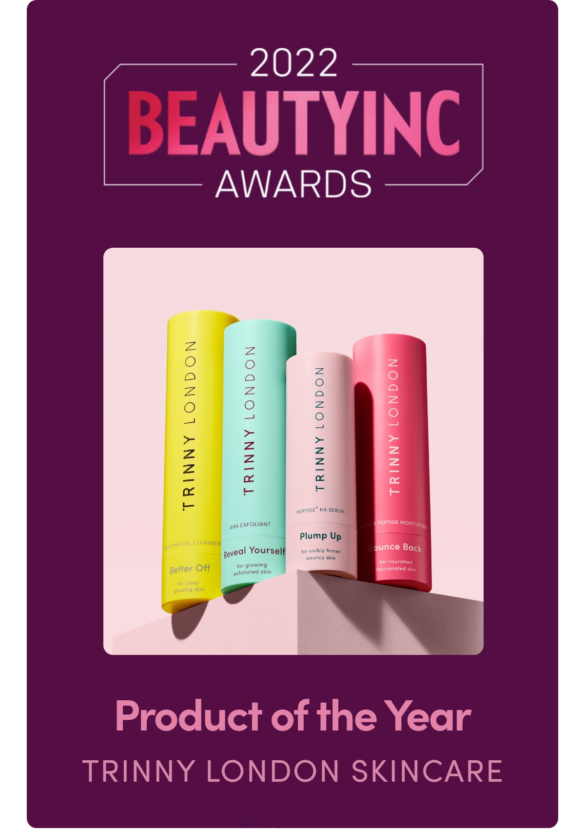 Treat yourself to awardwinning skincare 💛 Trinny London