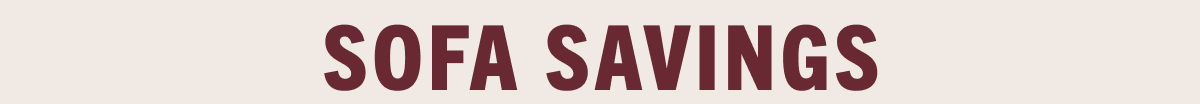 Sofa Savings