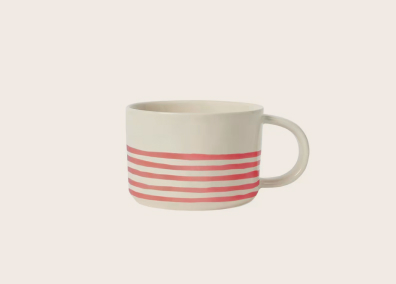 Liney stripe mug