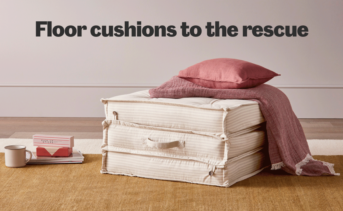 Floor cushions