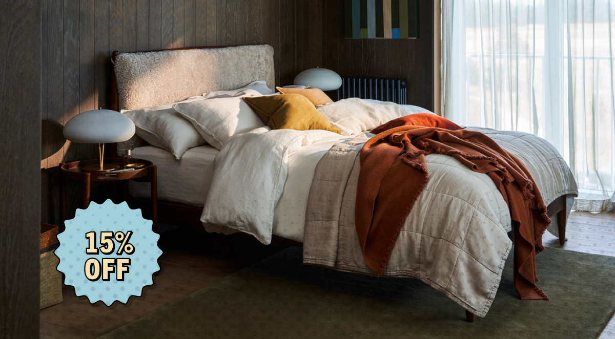 Beds 15% off