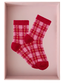Cosy Check Socks